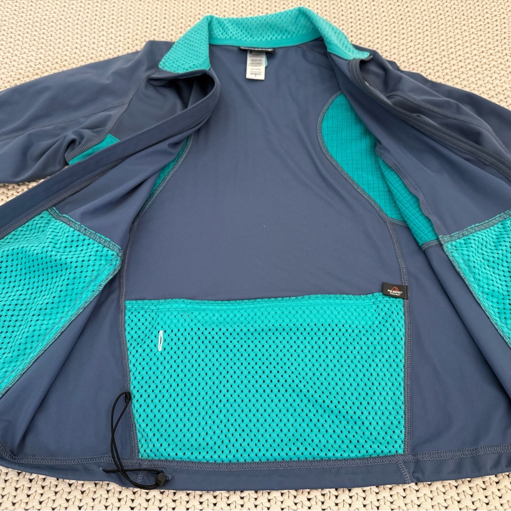 Patagonia Wind Shield Hybrid Jacket | Women’s Small | Blue and Teal - Picture 7 of 9